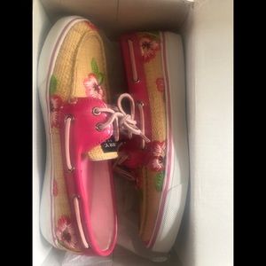 Sperry Top Siders Bahama Natural Size 8 med, NWT